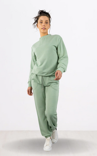 Mint Green Sweatshirt & Jogger Set