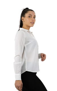 White Recycled Polyester Shirt