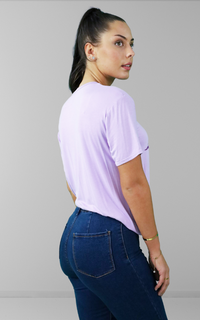Lilac oversized t-shirt